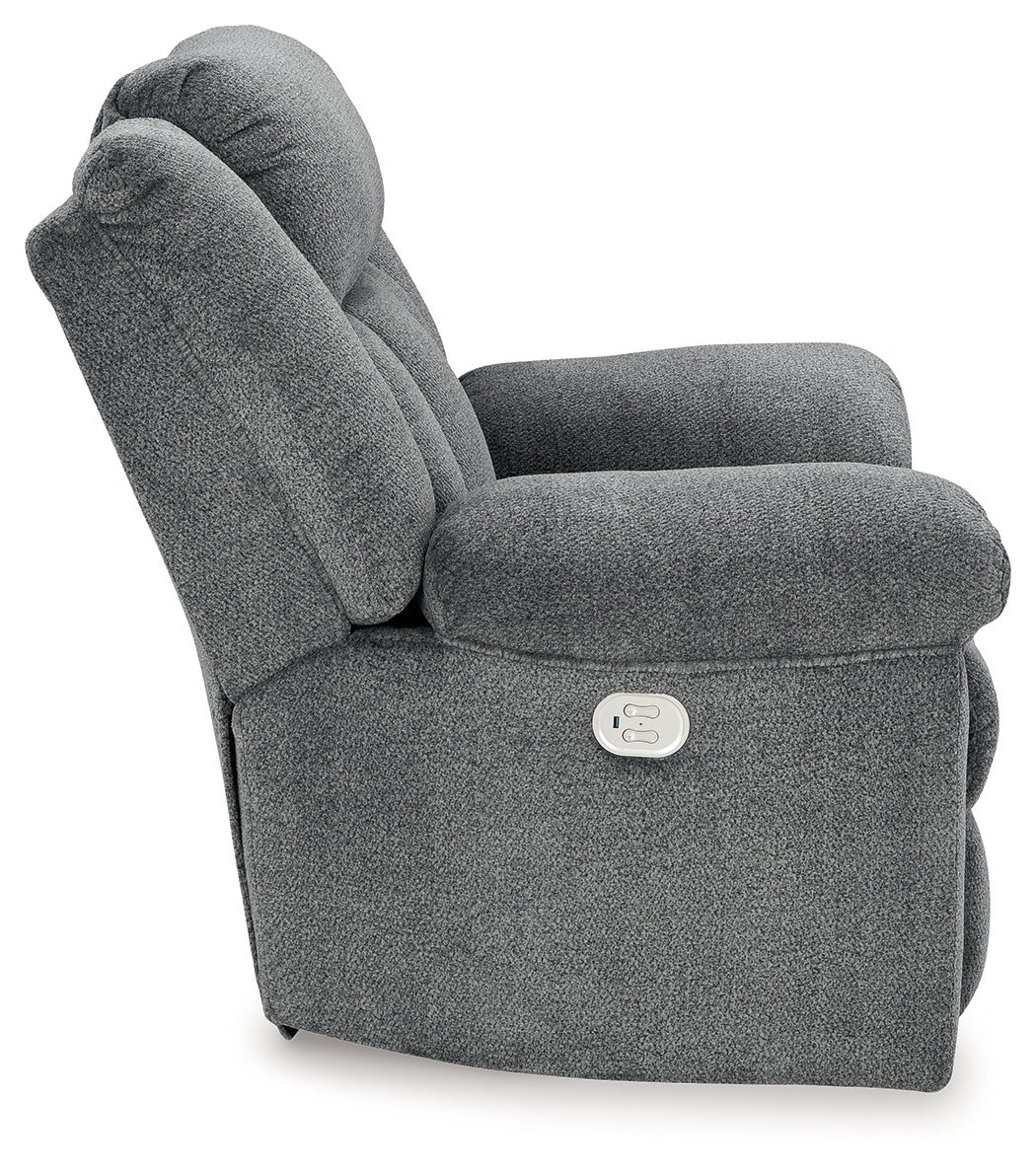 Tip-Off Power Reclining Sofa and Recliner