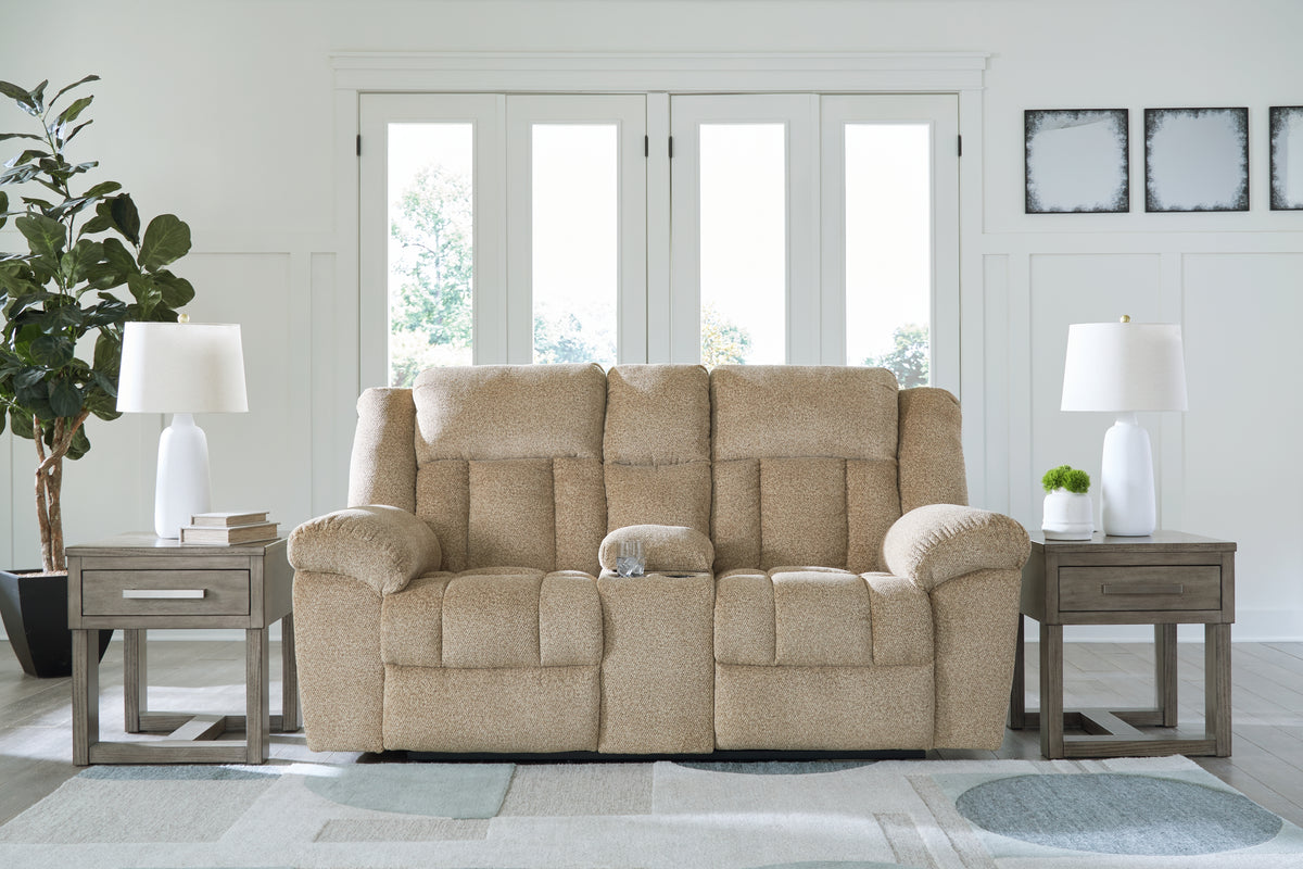 Diamond Furniture - Ashley Furniture - Tip-Off Power Reclining Loveseat - PWR REC Loveseat/CON/ADJ HDRST - 6930518