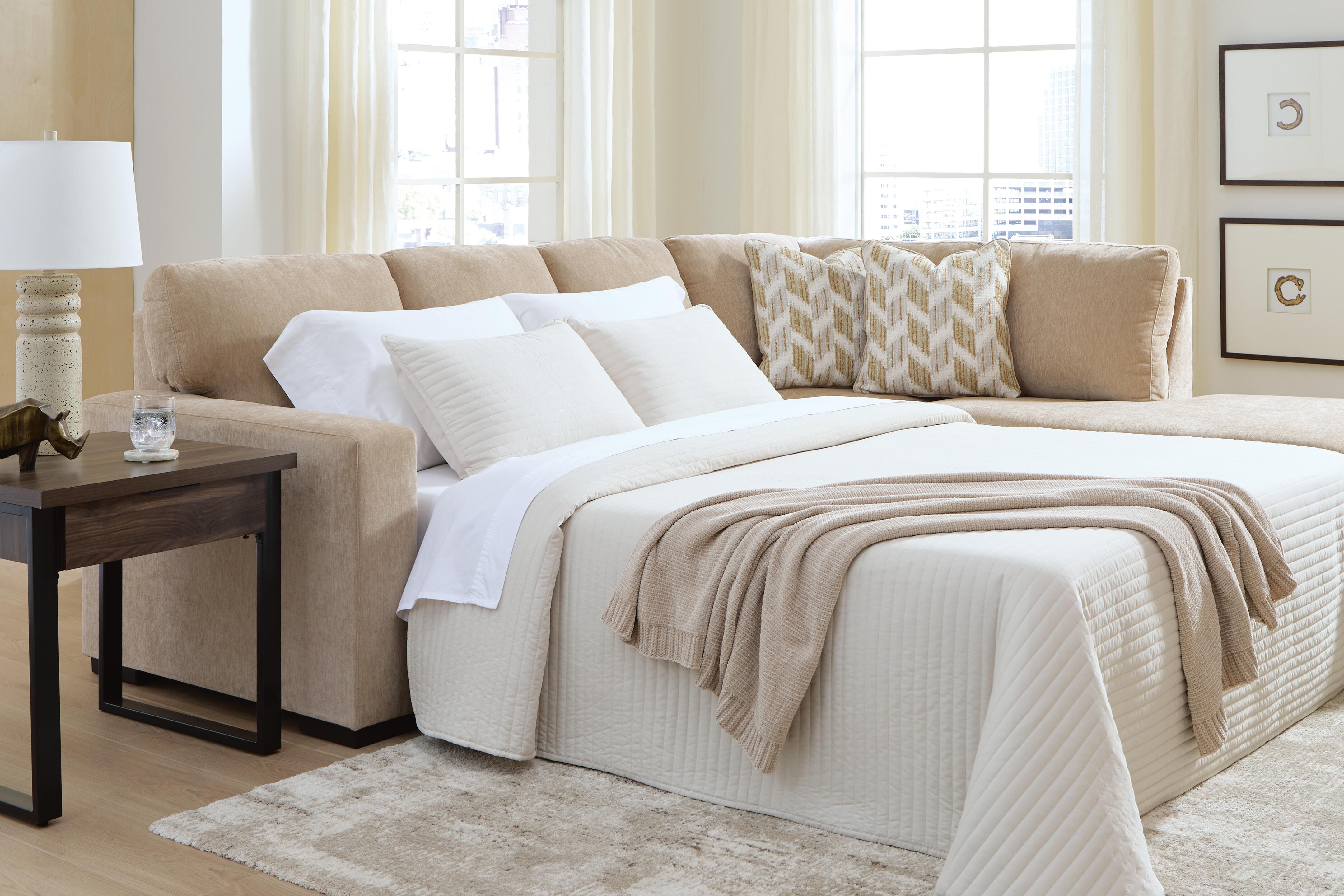 Diamond Furniture - Ashley Furniture - Bridgepoint 2-Piece Sleeper Sectional with Chaise - 2-Piece Sleeper Sectional with Chaise - PC69507S5