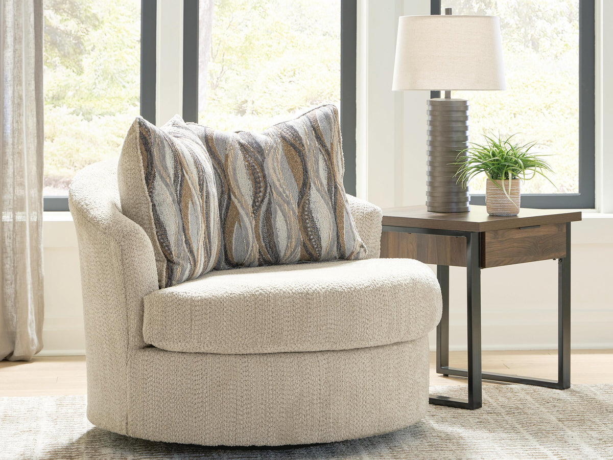 Diamond Furniture - Ashley Furniture - Lofwood Swivel Accent Chair - Swivel Accent Chair - PC6960544