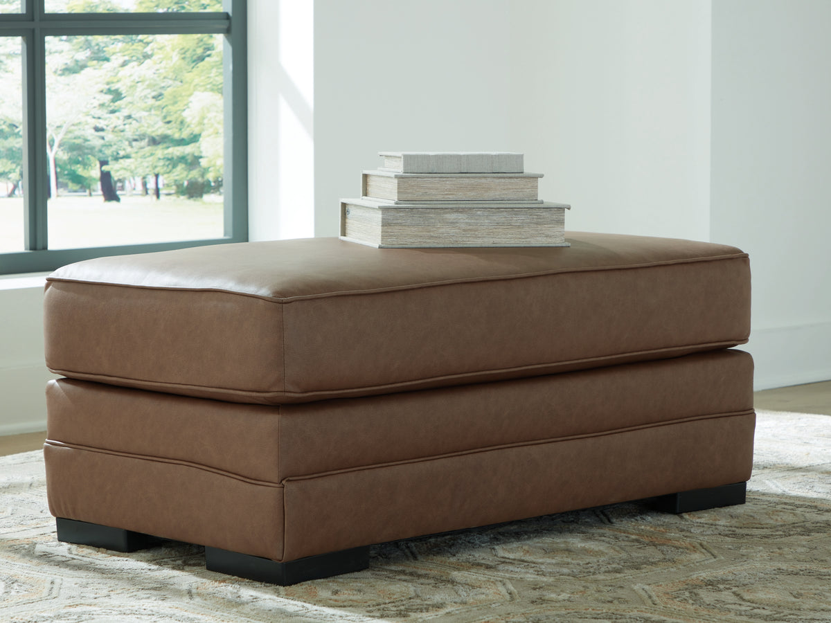 Diamond Furniture - Ashley Furniture - VillaCourt Living Room - Sofa / Caramel - 7490938