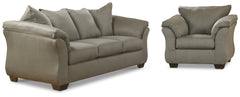 Diamond Furniture - Ashley Furniture - Darcy Sofa and Chair - Sofa and Chair - 75005U10