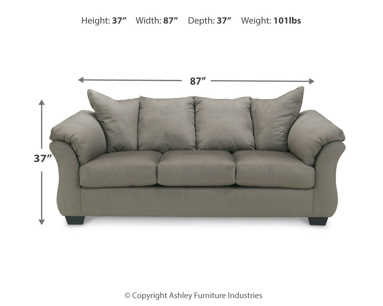 Darcy Sofa, Loveseat and Recliner