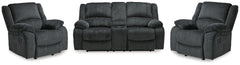 Diamond Furniture - Ashley Furniture - Draycoll Reclining Loveseat and 2 Recliners - Reclining Loveseat and 2 Recliners - 76504U10