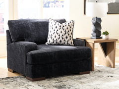 Diamond Furniture - Ashley Furniture - Whitmore Manor Oversized Chair - Chair and a Half - 8040423