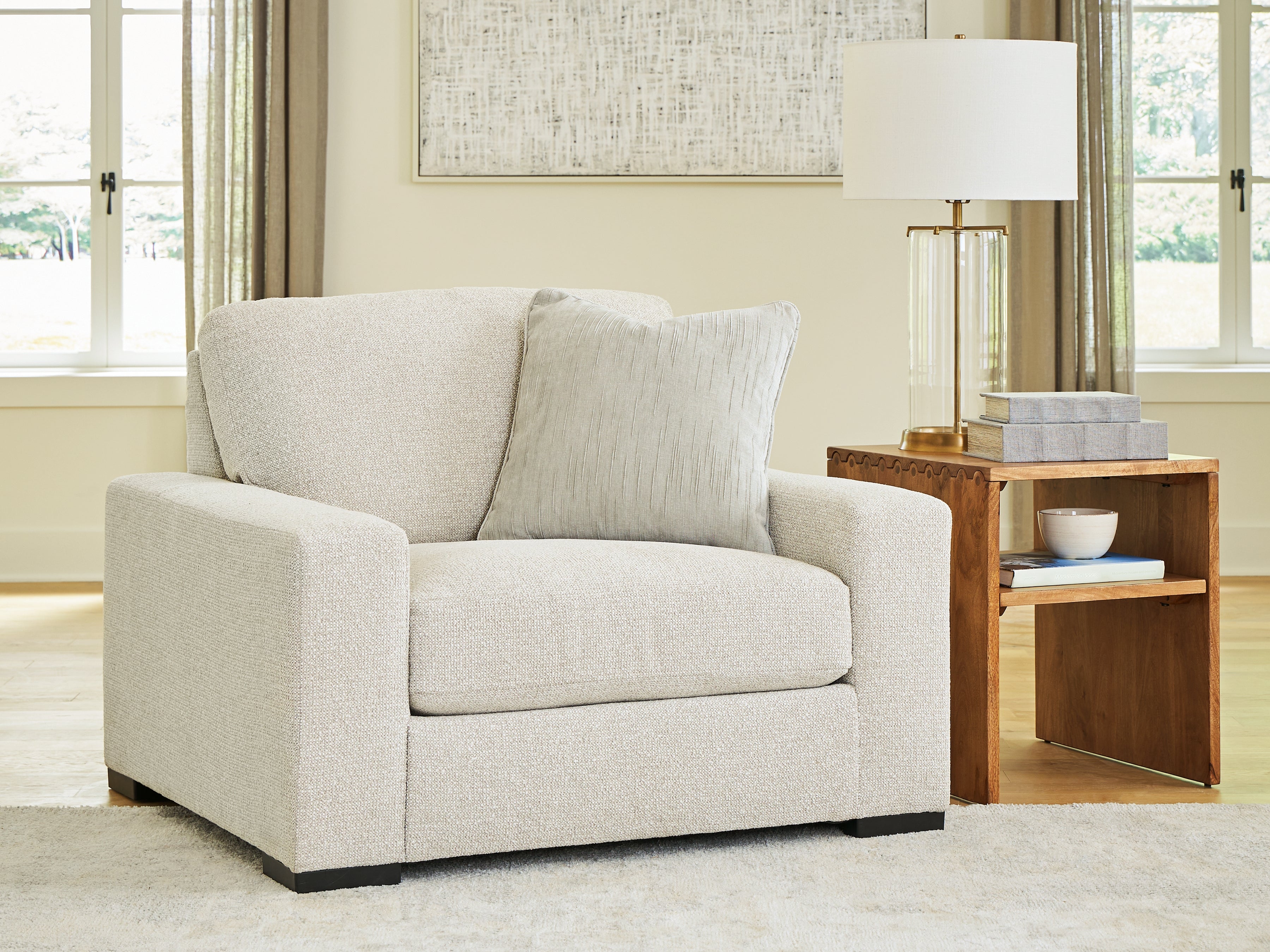 Diamond Furniture - Ashley Furniture - Conlee-Pike Oversized Chair - Chair and a Half - PC8131023