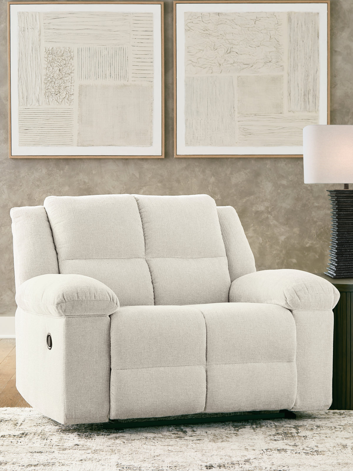 Diamond Furniture - Ashley Furniture - Orlen Oversized Recliner - Zero Wall Wide Seat Recliner - 8160252