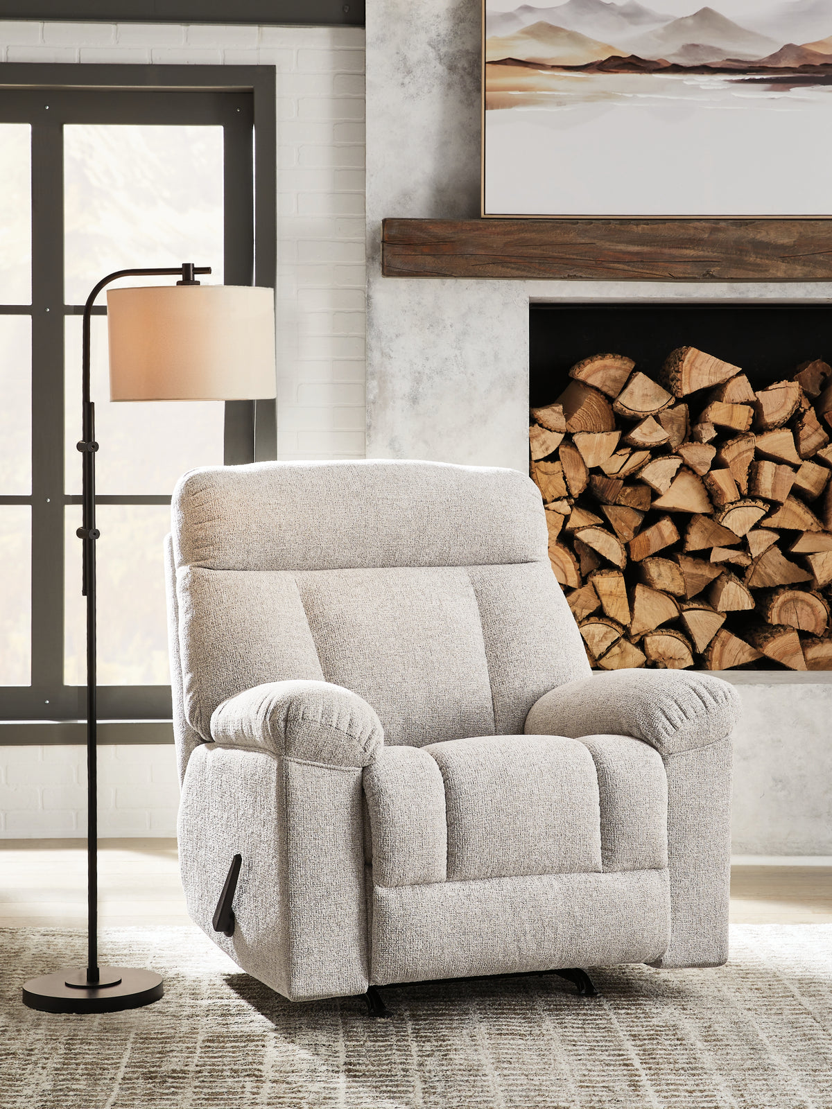Diamond Furniture - Ashley Furniture - Hoyne Park Recliner - Rocker Recliner - PC8281525