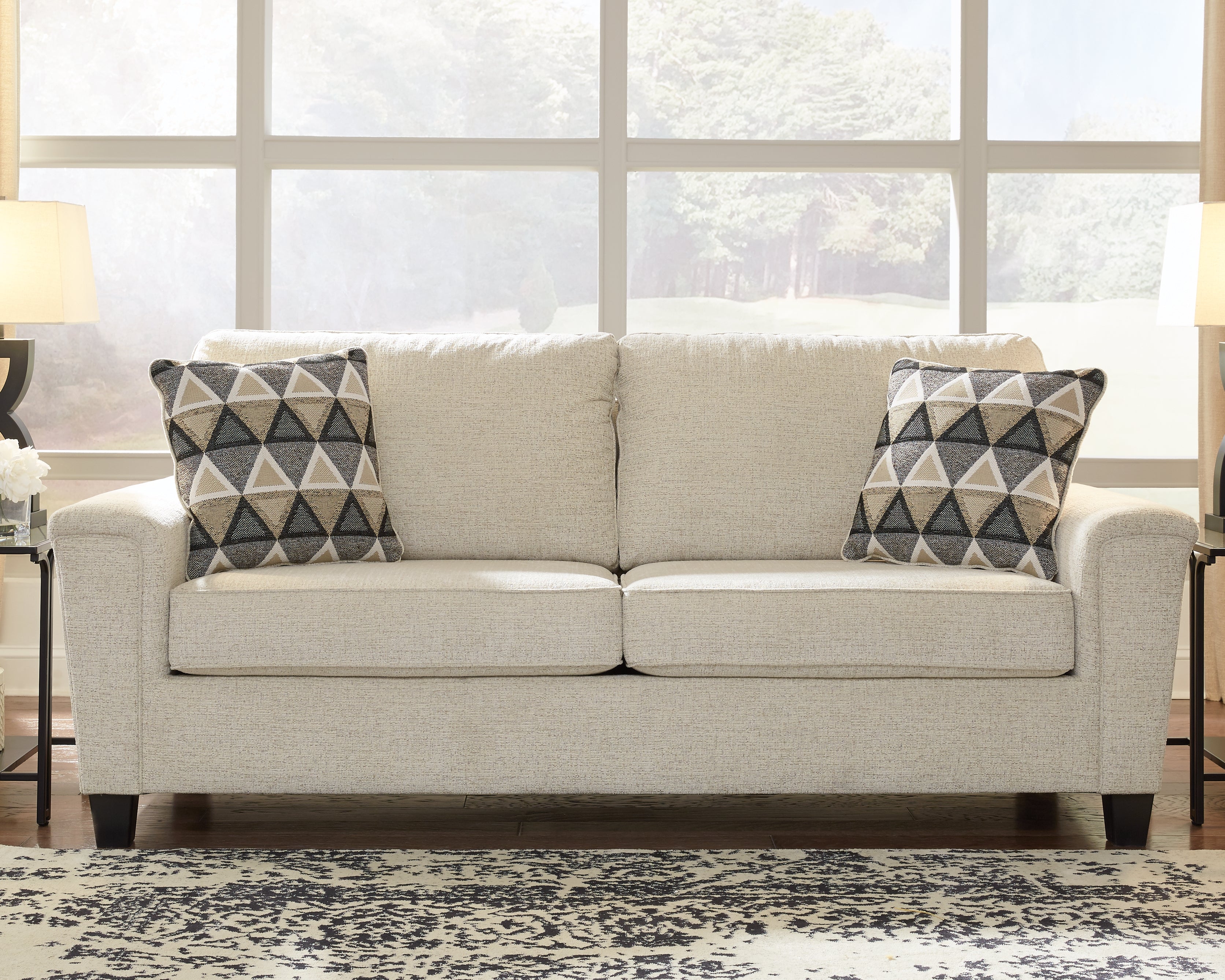 Diamond Furniture - Ashley Furniture - Abinger Living Room - Sofa / Natural - 8390438