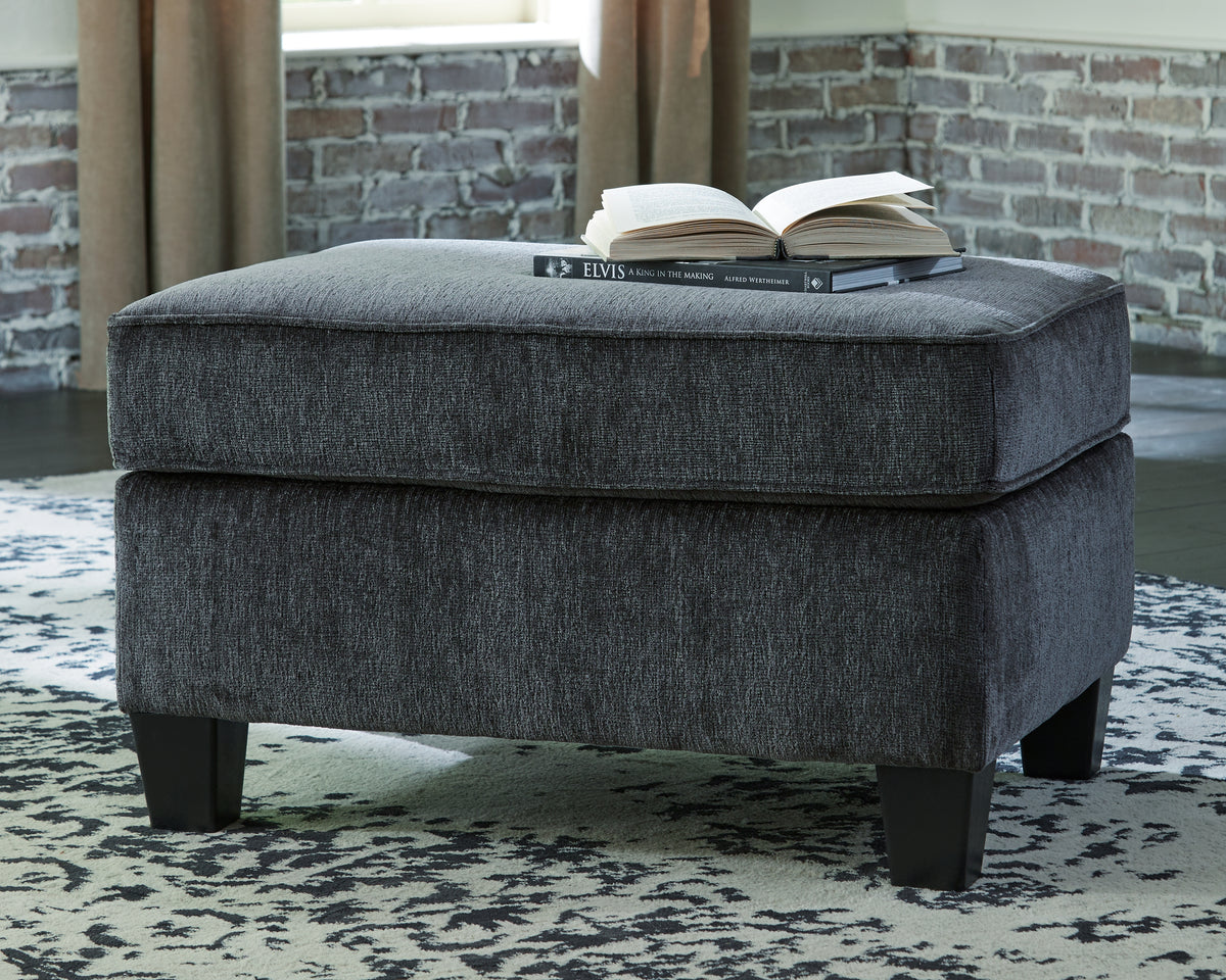 Diamond Furniture - Ashley Furniture - Abinger Ottoman - Ottoman / Smoke - 8390514