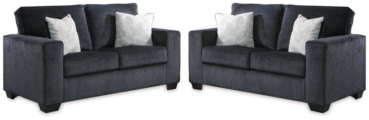 Diamond Furniture - Ashley Furniture - Altari Set of 2 Loveseats - Set of 2 Loveseats - 87213U14