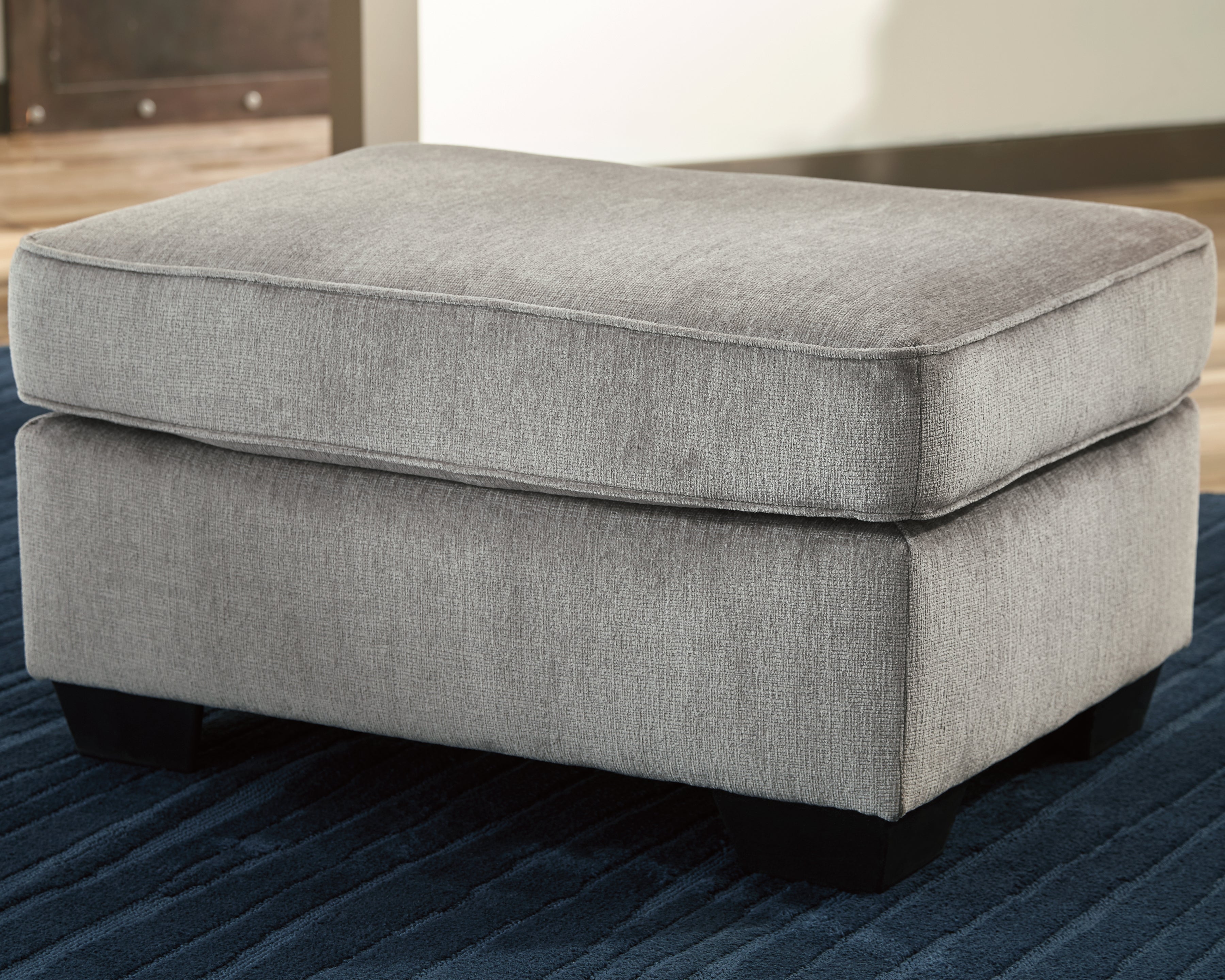 Diamond Furniture - Ashley Furniture - Altari Living Room - Ottoman / Alloy - 8721414