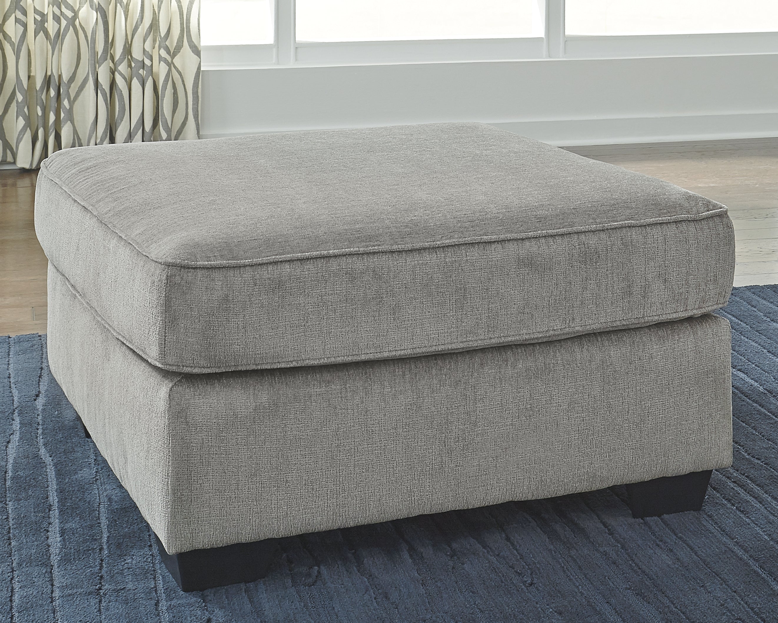 Diamond Furniture - Ashley Furniture - Altari Living Room - Oversized Accent Ottoman / Alloy - 8721408