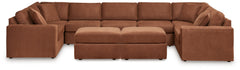 Diamond Furniture - Ashley Furniture - Modmax 7-Piece Sectional and 2 Ottomans - 7-Piece Sectional and 2 Ottomans - 92102U25
