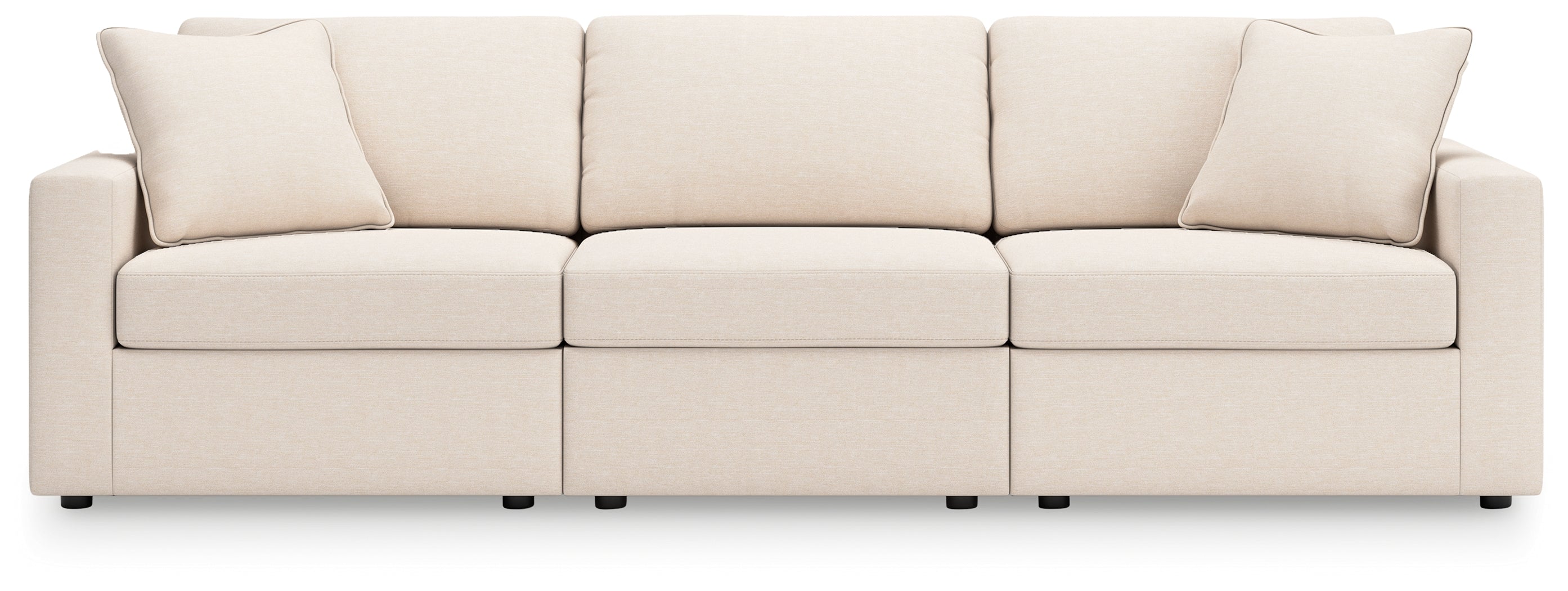 Modmax 3-Piece Sectional Sofa, 2-Piece Sectional Loveseat and Swivel Glider Recliner