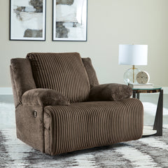 Diamond Furniture - Ashley Furniture - Top Tier Living Room - Rocker Recliner / Alloy - 9270625