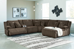 Diamond Furniture - Ashley Furniture - Top Tier Sectional - 3-Piece Sectional Chofa / Alloy - 92706S10