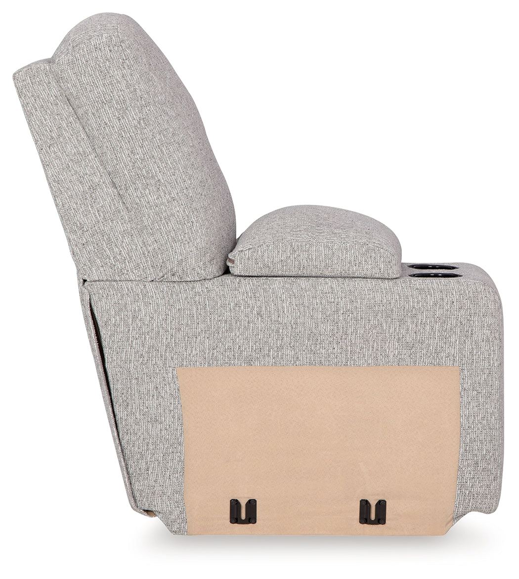Acklen Place 6-Piece Power Reclining Sectional and Power Recliner