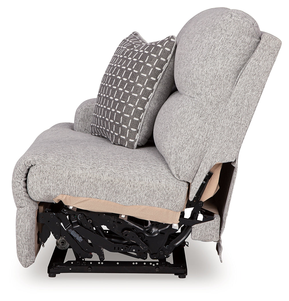 Acklen Place 6-Piece Power Reclining Sectional and Power Recliner