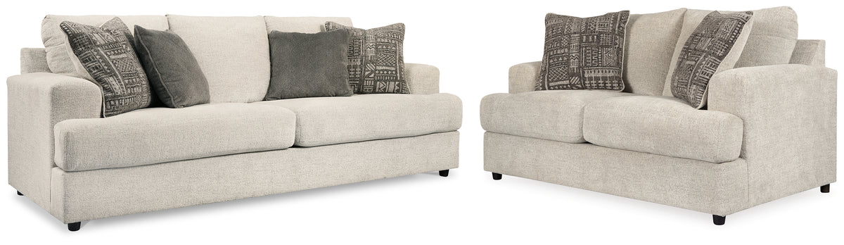 Diamond Furniture - Ashley Furniture - Soletren Queen Sofa Sleeper and Loveseat - Queen Sofa Sleeper and Loveseat - 95104U13