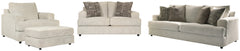 Diamond Furniture - Ashley Furniture - Soletren Sofa, Loveseat, Oversized Chair and Ottoman - Sofa, Loveseat, Oversized Chair and Ottoman - 95104U11