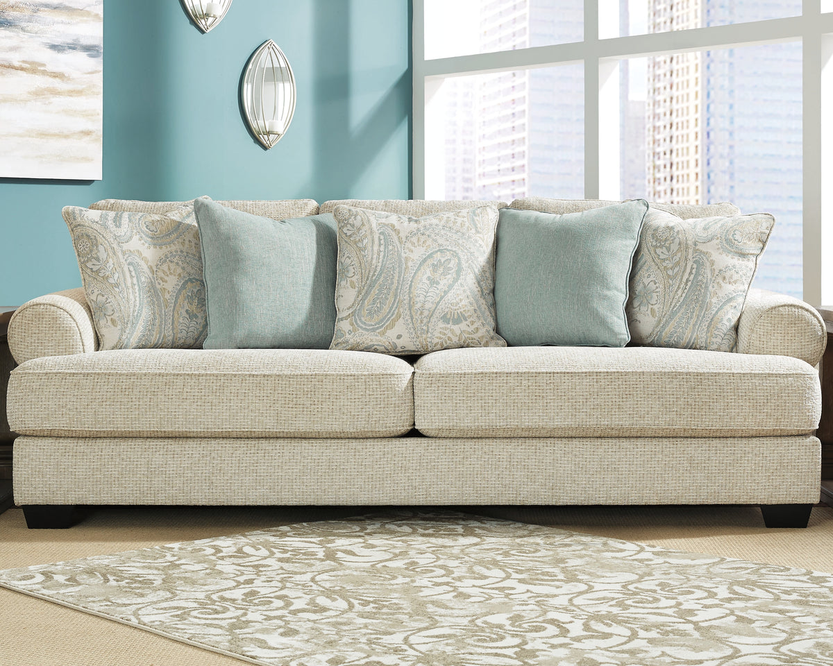 Diamond Furniture - Ashley Furniture - Monaghan Living Room - Sofa / Sandstone - 9620538