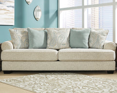 Diamond Furniture - Ashley Furniture - Monaghan Living Room - Sofa / Sandstone - 9620538