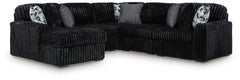 Midnight-Madness 6-Piece Sectional with Chaise