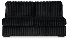 Diamond Furniture - Ashley Furniture - Midnight-Madness 4-Piece Sectional - 4-Piece Sectional / Onyx - 98103U11