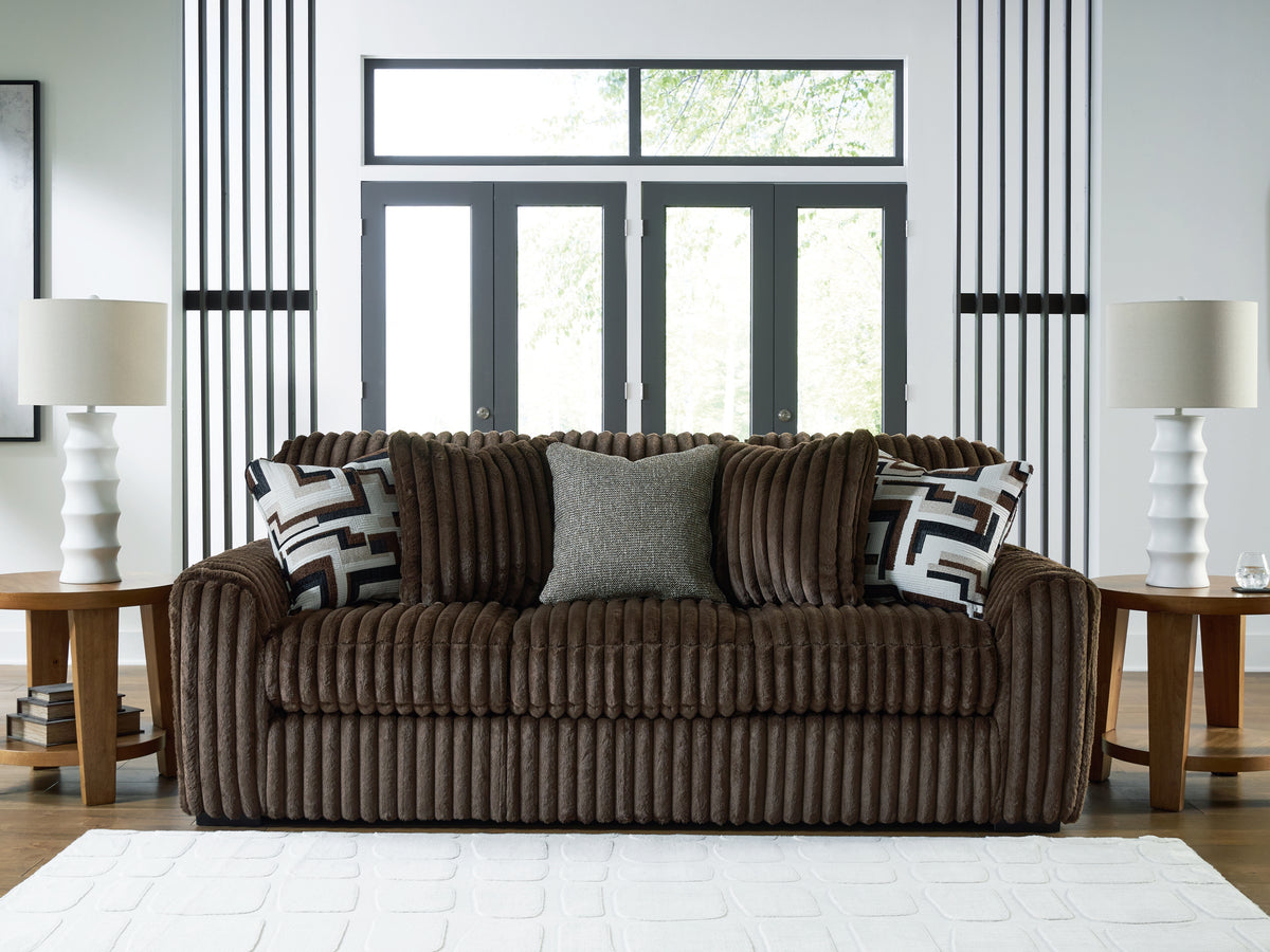 Diamond Furniture - Ashley Furniture - Midnight-Madness Sofa - Sofa - 9810438