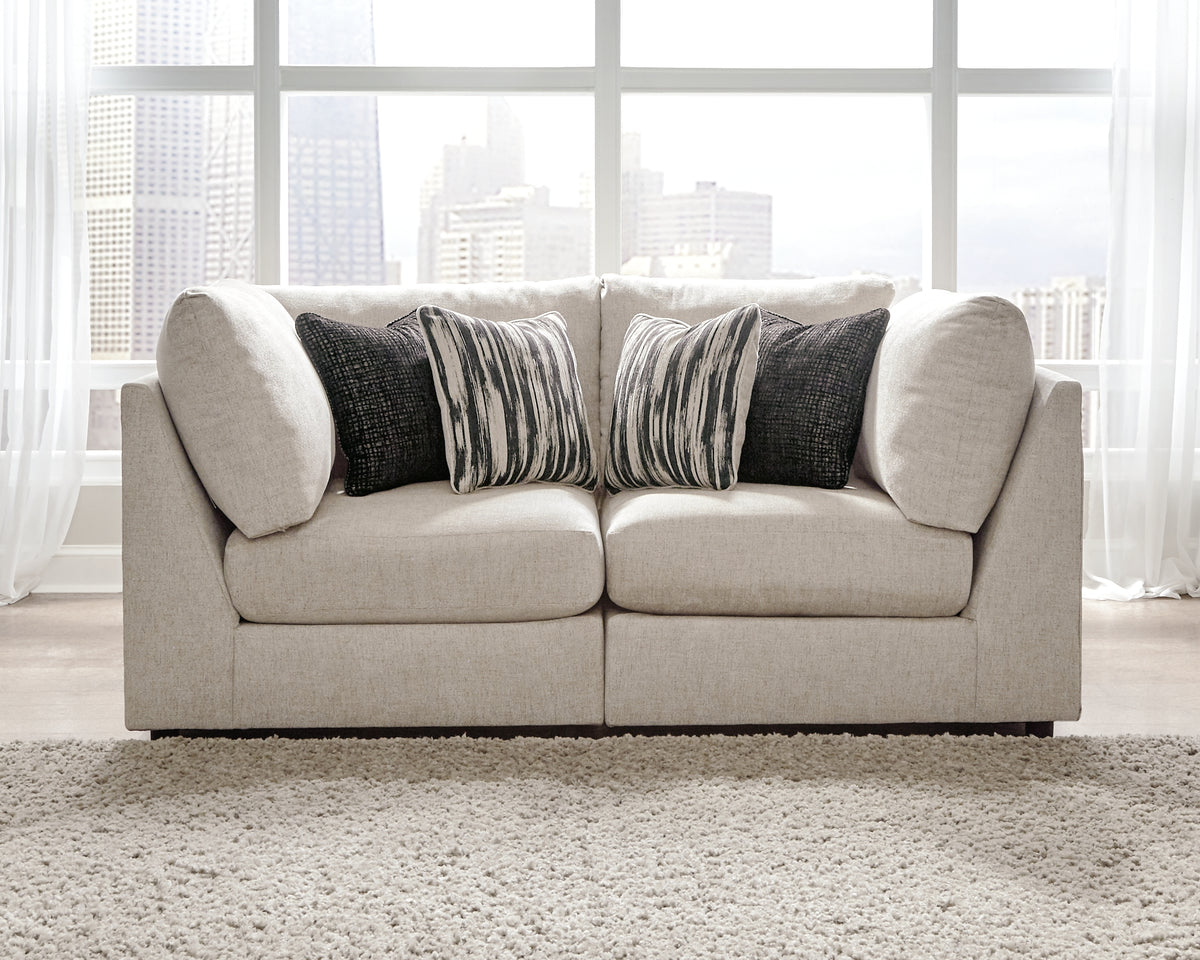 Diamond Furniture - Ashley Furniture - Kellway 2-Piece Sectional - 2-Piece Sectional / Bisque - 98707S2