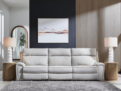 Diamond Furniture - Ashley Furniture - Social Pointe 3-Piece Power Reclining Sectional - 3-Piece Power Reclining Sectional - PC98802S1