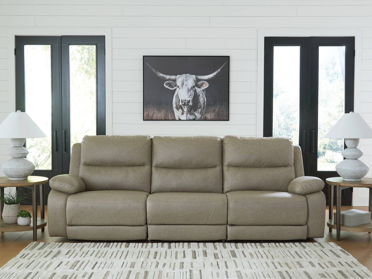 Diamond Furniture - Ashley Furniture - Narwhal Place 3-Piece Power Reclining Sectional - 3-Piece Power Reclining Sectional - PC99201S1