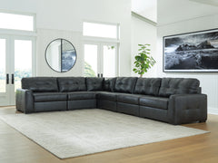 Diamond Furniture - Ashley Furniture - Brindley Pier 6-Piece Sectional - RAF 6-Piece Sectional - 99503S5