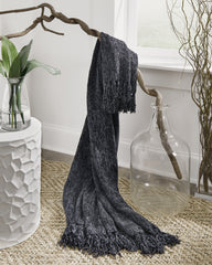Diamond Furniture - Ashley Furniture - Tamish Throw (Set of 3) - Throw (3/CS) / Black - A1001027