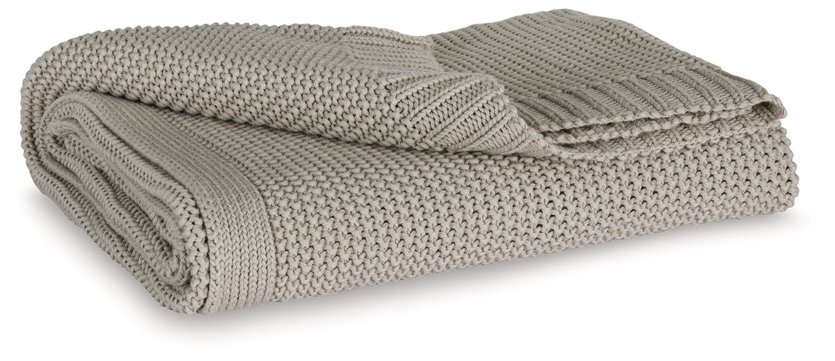 Diamond Furniture - Ashley Furniture - Gayelery Throw - Throw / Black - A1001086T