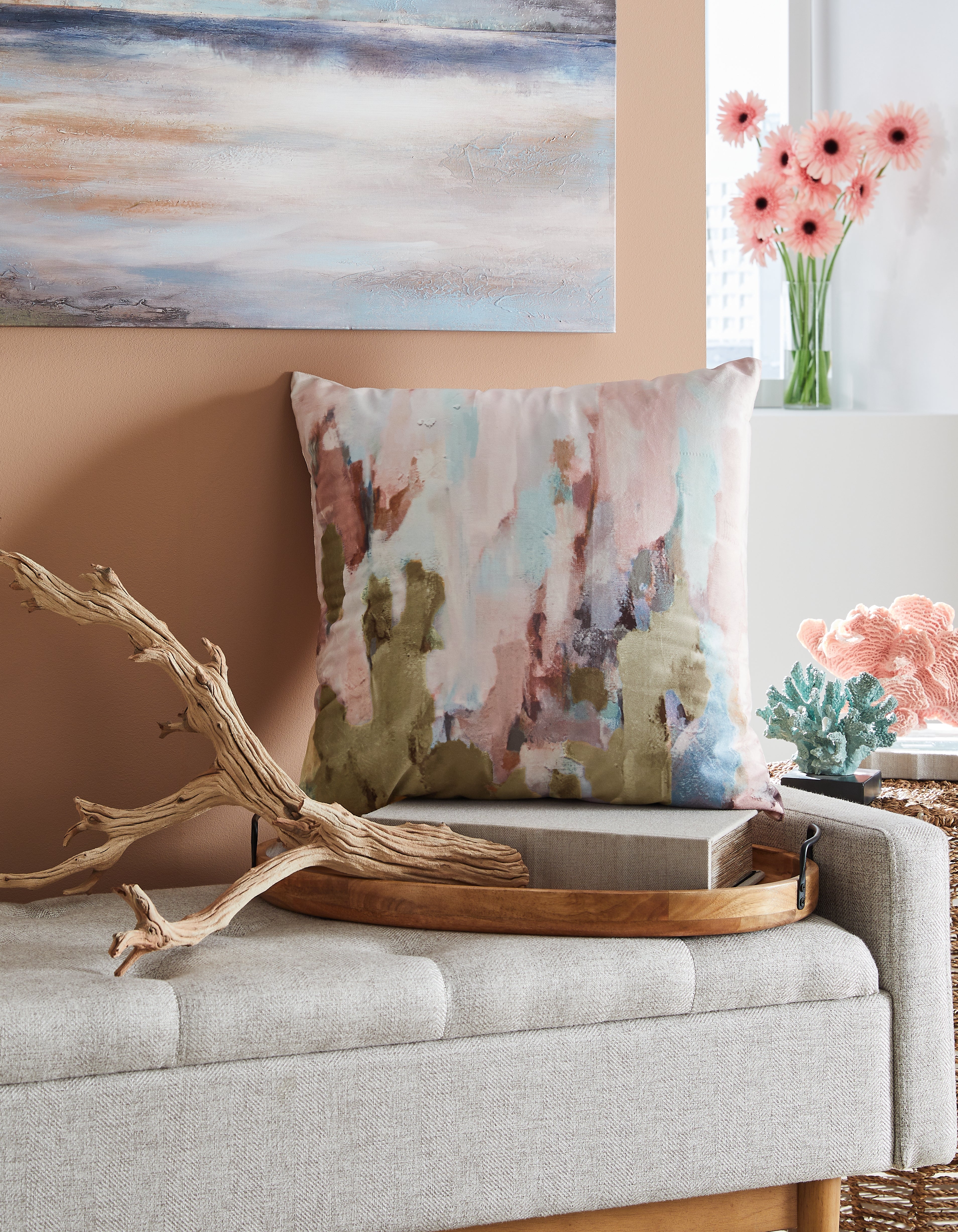 Diamond Furniture - Ashley Furniture - Lauretwood Pillow - Pillow - A1001088P
