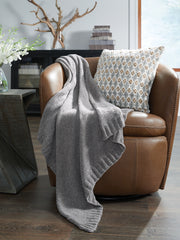 Diamond Furniture - Ashley Furniture - Anawood Throw (Set of 3) - Throw (3/CS) / Gray - A1001097