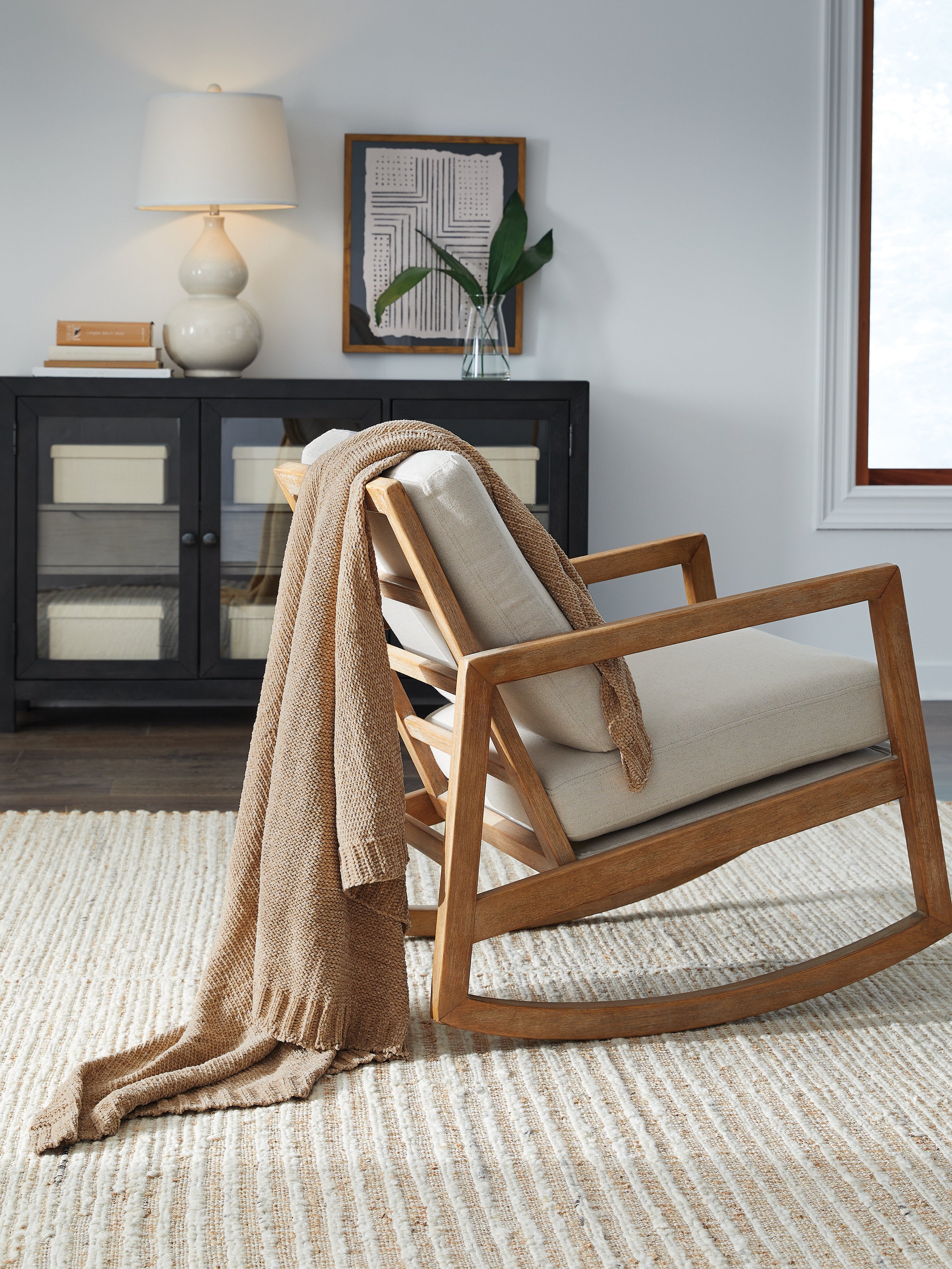 Diamond Furniture - Ashley Furniture - Anawood Throw - Throw / Gold - A1001099T