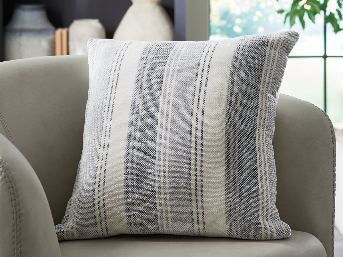 Diamond Furniture - Ashley Furniture - Adikus Pillows - Pillow (4/CS) / Blue/Gray/White - A1001126