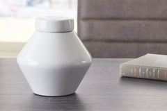 Diamond Furniture - Ashley Furniture - Domina Jar (Set of 2) - Jar (2/CS) / White - A2000484