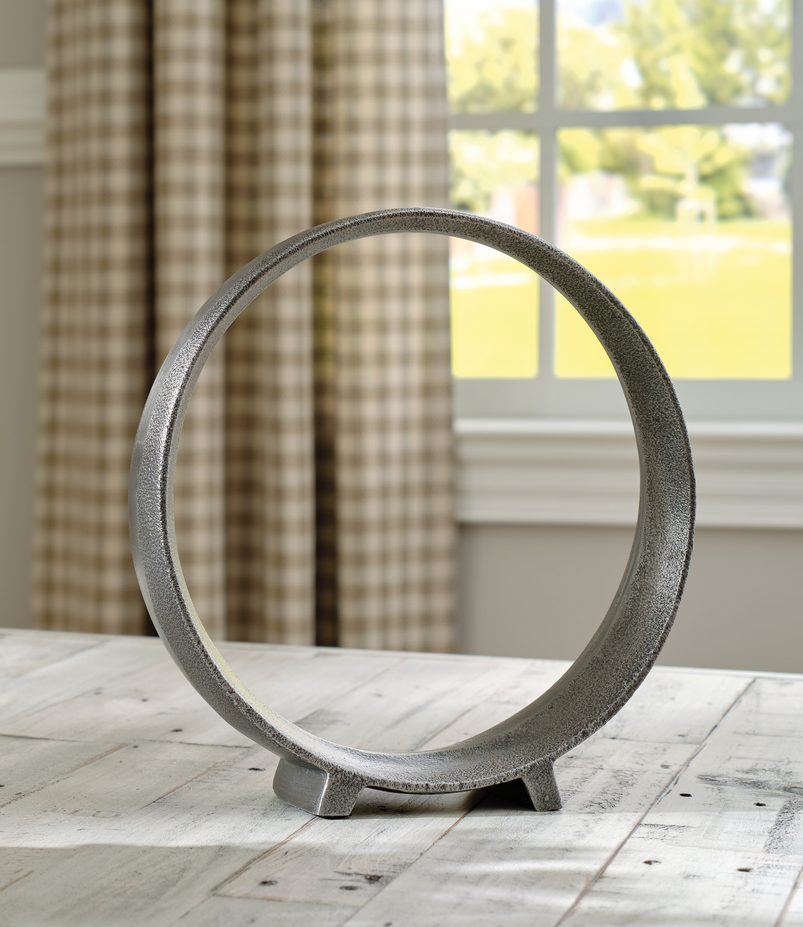 Diamond Furniture - Ashley Furniture - Ryandale Sculpture - Sculpture (2/CS) / Antique Pewter Finish - A2000501