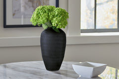 Diamond Furniture - Ashley Furniture - Etney Vase - Vase / Slate - A2000509