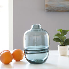 Diamond Furniture - Ashley Furniture - Lemmitt Vase - Vase / Teal - A2000540