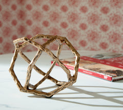 Diamond Furniture - Ashley Furniture - Laddington Sculpture - Sculpture (2/CS) / Antique Brass Finish - A2000670