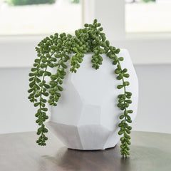 Diamond Furniture - Ashley Furniture - Karenton Vase - Vase / White - A2000720