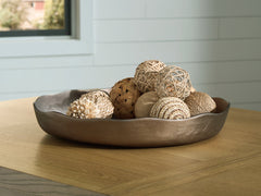 Diamond Furniture - Ashley Furniture - Wallmen Tray - Tray / Champagne Gold Finish - A2000817