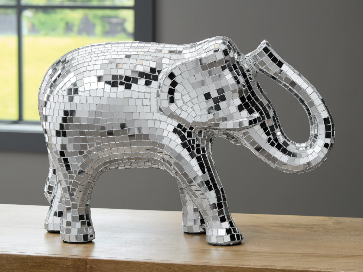 Diamond Furniture - Ashley Furniture - Hallmont Sculpture - Sculpture / Silver Finish - A2000834