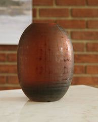 Diamond Furniture - Ashley Furniture - Embersen Vase - Vase (2/CS) / Amber - A2900001