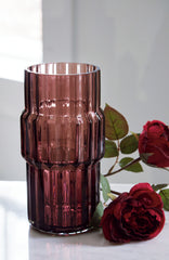 Diamond Furniture - Ashley Furniture - Dorlow Vase - Vase / Mauve - A2900024V